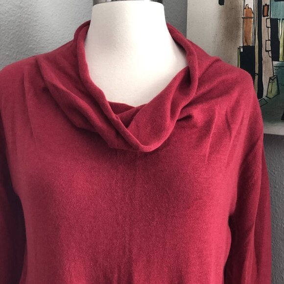 Trouve Angora Blend Cowl Neck Sweater - Picture 2 of 9